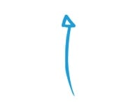 Arrow pointing upward